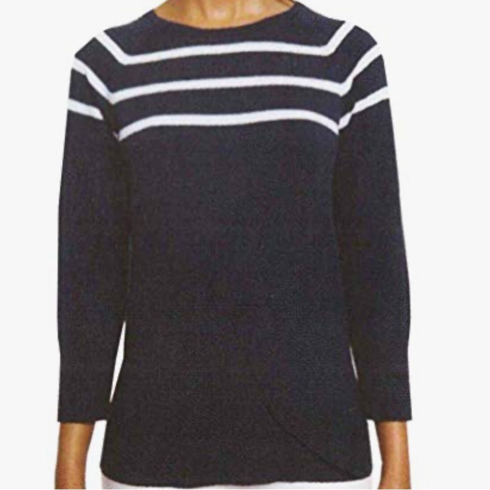 Striped Cotton Sweater